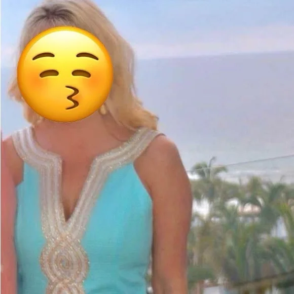 Lilly Pulitzer Aqua Sleeveless Dress. Valli shift dress, serene blue. - Picture 3 of 4